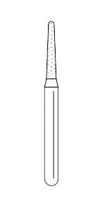 Premier Solo Dia #1112.7C Round End Taper Diamond Bur, 25/Box, #856012C - Solo Dia #1112.7C Rnd End Tpr (856012C) - Image 1