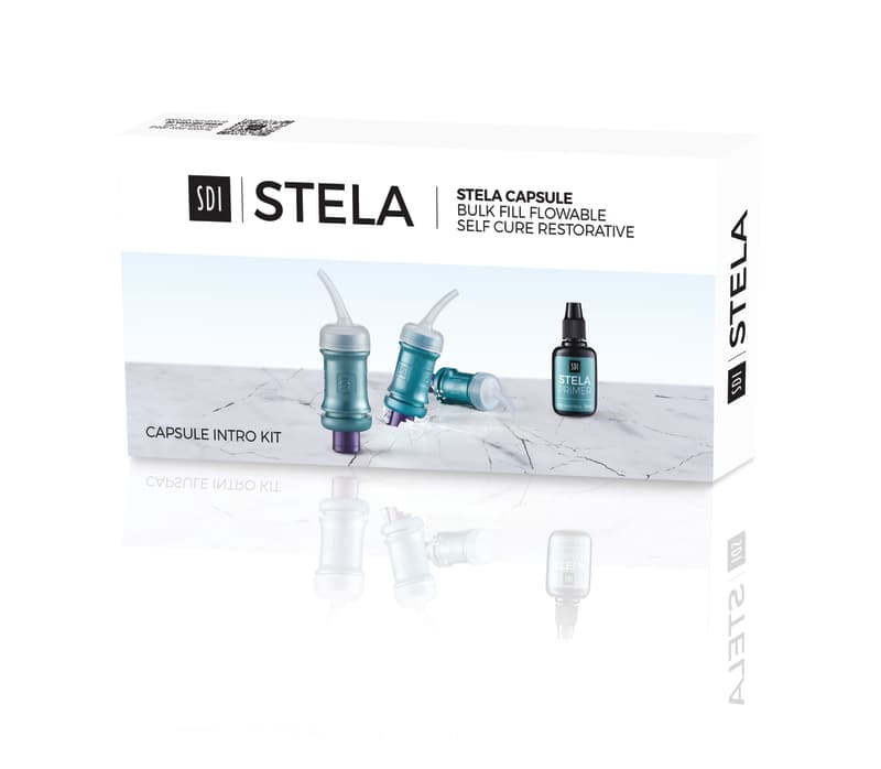 Stela Bulk Fill Flowable Self-Cure Restorative Capsule Intro Kit, Universal Shade, 10 Capsules, 1 Primer Bottle, 15 Applicators, 8640004 thumbnail 10