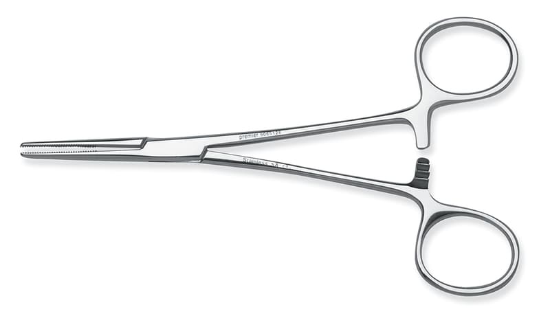 Premier Hemostat, 4 3/4" (12.1 cm) Straight, Stainless Steel, Serrated Jaw, 1 Each, #9065126 thumbnail 14