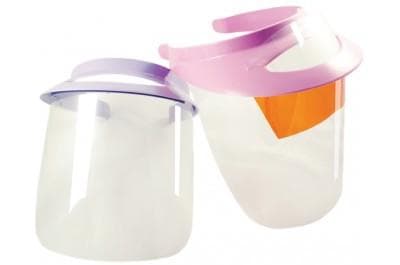 Pac-Dent iVisor Visor and Shield Kit, Pink, 1 Visor, 3 Shields, 1 LC Filter, 1 Mini Shield, V013PK thumbnail 8