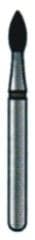 Alpen X1 Sterile Single-Use Diamond Bur, FG #368-016, Fine Grit, Football Shape, 1.6 mm Diameter, 3.5 mm Length, Red Ring, 25/Pk thumbnail 9