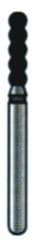 Alpen x1 Single-Use Diamond Burs, FG, Gross Reduction Taper, #6055, 1.8 mm Diameter, 8.0 mm Length, Coarse, Green, 25/Pk, X6055C018 thumbnail 6