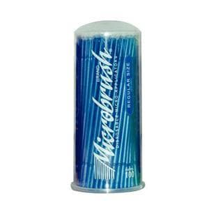 MicroBrush Original Blue Micro Applicators, Regular Tip 2mm, 100/Tube, MRB400-1 - MicroBrush Original Blue (100) - Image 1