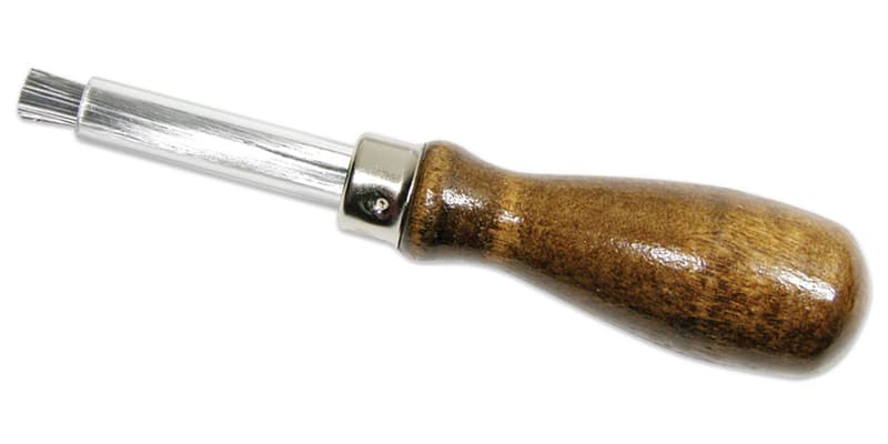 Sky Choice Bur Brush, Wooden Handle, 5" Long, #16.340 - Bur Brush Wooden Handle 5" Long - Image 1