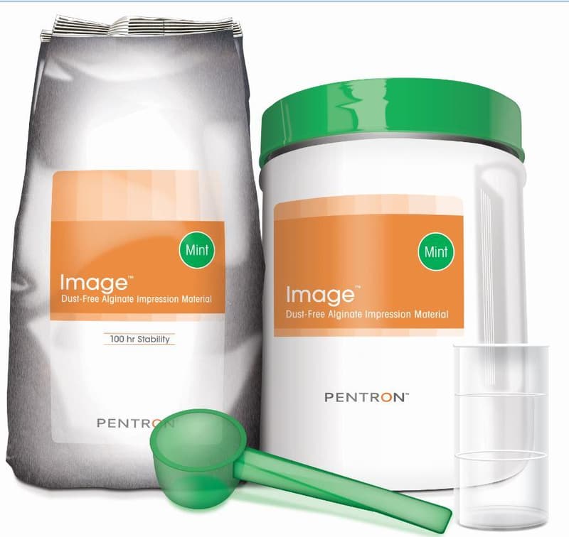 Kerr Image Dust Free Alginate Impression Material, Fast Set, Mint, 1 lb Pouch, #27417DX thumbnail 4