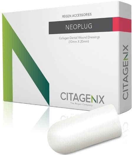 Citagenix NeoPlug Collagen Wound Dressing, 10mm x 20mm, Box of 5, #NEOPLUG thumbnail 5