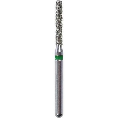 Kerr SimpliCut Single-Use Sterile Diamond Bur, Coarse Grit, Cylinder with Rounded Shoulder, Friction Grip, 25/Pkg, C837KR-012-D thumbnail 8