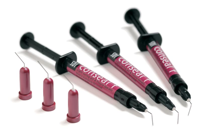 SDI Conseal F Pit & Fissure Sealant Bulk Syringe Kit, Light-Cured, Fluoride-Releasing, 10 x 1 g Syringes with 40 Tips, 7850013 thumbnail 12