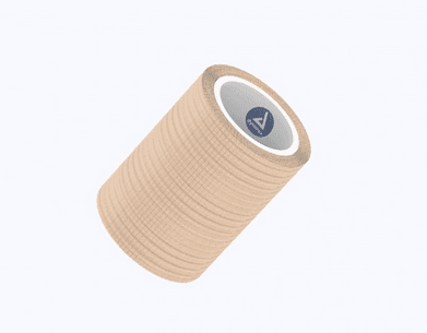 Dynarex Sensi-Wrap Self-Adherent Bandage Roll, Non-Woven Spandex, 2" x 5 yd, Tan, 36/Case, #3172 thumbnail 5