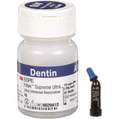 Filtek Supreme Ultra Caps Clear, 0.2g Capsules, 10/Pk, #6029CT - Filtek Supreme Ultra Caps Clear (10) - Image 1