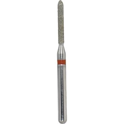 Kerr SimpliCut Single-Use Sterile Diamond Bur, Fine Grit, Torpedo Cylinder, Friction Grip, #F878-012-D, 25/Pack thumbnail 8