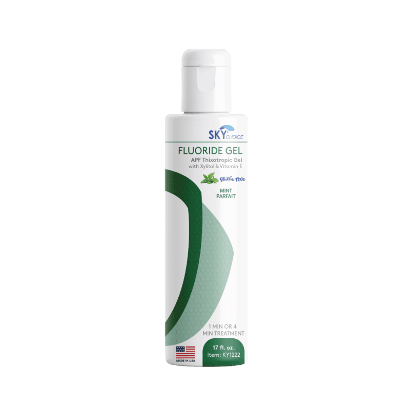 Sky Choice Fluoride Gel Mint Parfait, 17 oz Bottle - Fluoride Gel Mint Parfait (17oz) - Image 1