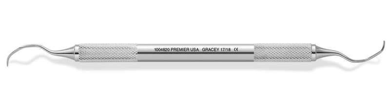 Curette Columbia #13/14 Light Touch, Round Handle, Premier Dental Products, #1004802 - Curette Columbia #13/14 Light Touch - Image 1