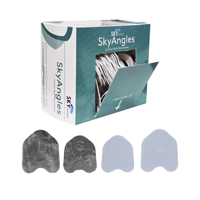 Sky Choice SkyAngle Plain Large Cotton Roll Alternative, 160/Bx, 01KXNHK94TJMY01C13RTTFAY67 - SkyAngle Plain Large (160) - Image 1