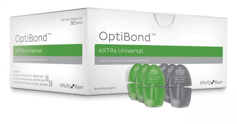 OptiBond eXTRa Universal Dual Cure Unidose Kit, 50 Primer + 50 Adhesive Unidoses, 100 Applicators, Kerr #36659 thumbnail 20