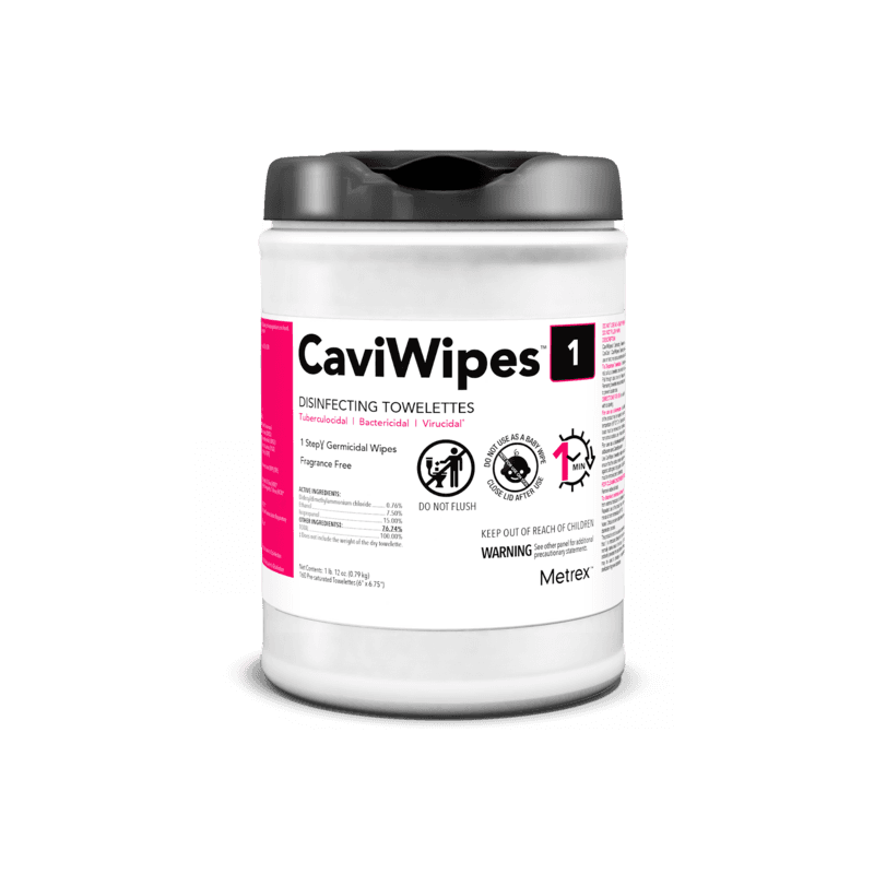 CaviWipes1™ Surface Disinfectant Towelette Wipes, Large, 6" x 6.75", 160/Canister, 13-5100 thumbnail 7