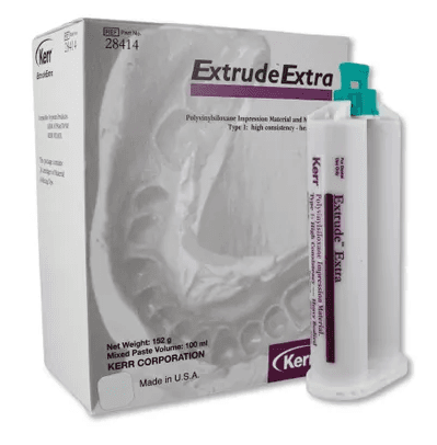 Kerr Extrude Extra Heavy Body VPS Impression Material, 50 mL Cartridges, 2/Pack, Mauve, 28415 thumbnail 10