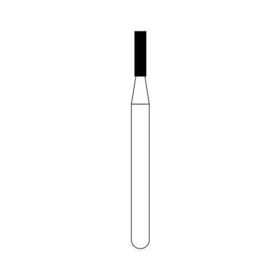 NTI Diamond Bur, FG, Flat End Cylinder, #835, 1.0 mm Diameter, 4.0 mm Length, Coarse, Green, 5/Pk, C835-010 thumbnail 18
