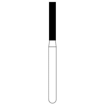 NTI Diamond Bur, FG, Cylinder Flat End, # C837, 1.4 mm Diameter, 8.0 mm Length, Coarse, Green, 5/Pk, C837-014 thumbnail 17
