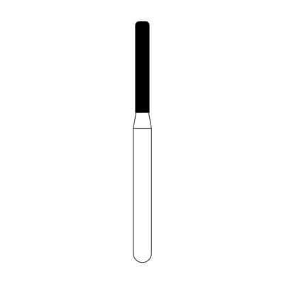 NTI Diamond Bur, FG, Cylinder Modified Shoulder, # C837KR, 1.2 mm Diameter, 8.0 mm Length, Coarse, Green, 5/Pk, C837KR-012 thumbnail 13
