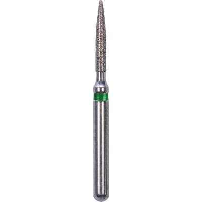 Kerr SimpliCut Single-Use Sterile Diamond Bur, Coarse Grit, Flame Shape, Friction Grip, 25/Pack, C862-012-D thumbnail 9