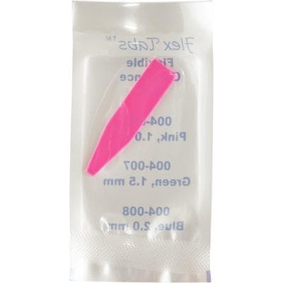 Kerr Flex Tab Flexible Clearance Tabs, 1.0 mm, Pink, 30/Pk, 004-006 thumbnail 11
