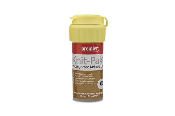 Knit-Pak+ Impregnated Knitted Retraction Cord, Size 00, Aluminum Chloride, Brown, 100" (254 cm), 1/Pk, 9007562 thumbnail 20