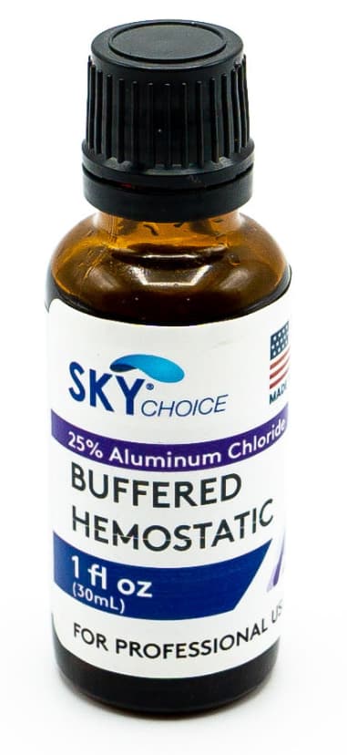 Sky Choice Hemostatic Solution 25% Aluminum Chloride, 30ml Bottle - Hemostatic Sol 25%, Aluminum/Clor 30cc - Image 1