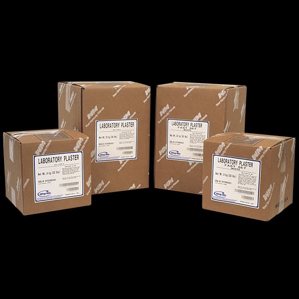 Whip Mix Laboratory Plaster White, ISO Type 2, Case of 100 (100g packets), #13110 thumbnail 2