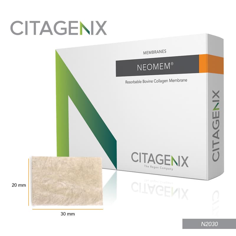 Citagenix Neomem Resorbable Collagen Membrane, 20 x 30 mm, N2030 thumbnail 6