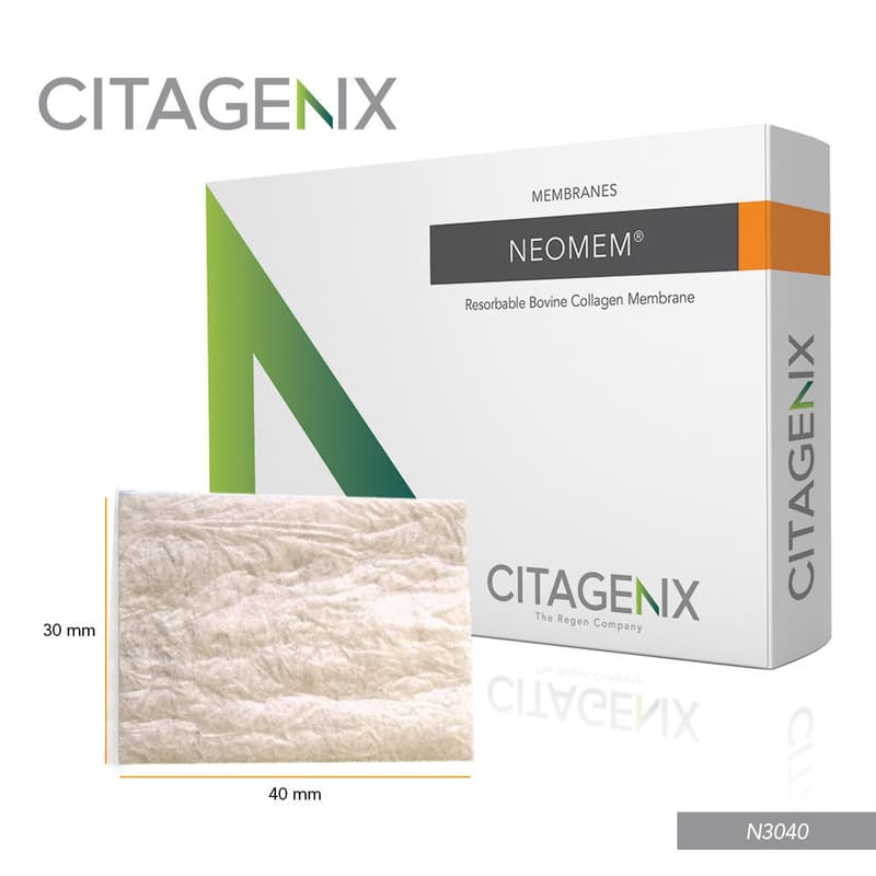 Citagenix Neomem Resorbable Collagen Membrane, 30 x 40 mm, N3040 thumbnail 9