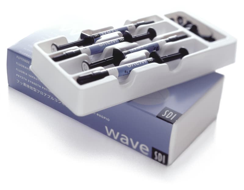 Wave Syringe Introductory Kit, LV Flowable Composite, Light-Cured, 4 x 1g Syringes (A2, B3, C3, OA2) + 20 Tips, #7500000 thumbnail 12