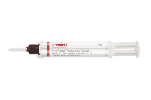 Premier Dental NexTemp Temporary Cement, Bulk Pack, Opaque, 5 mL Automix Syringes, 4/Pk, 3001470 thumbnail 27