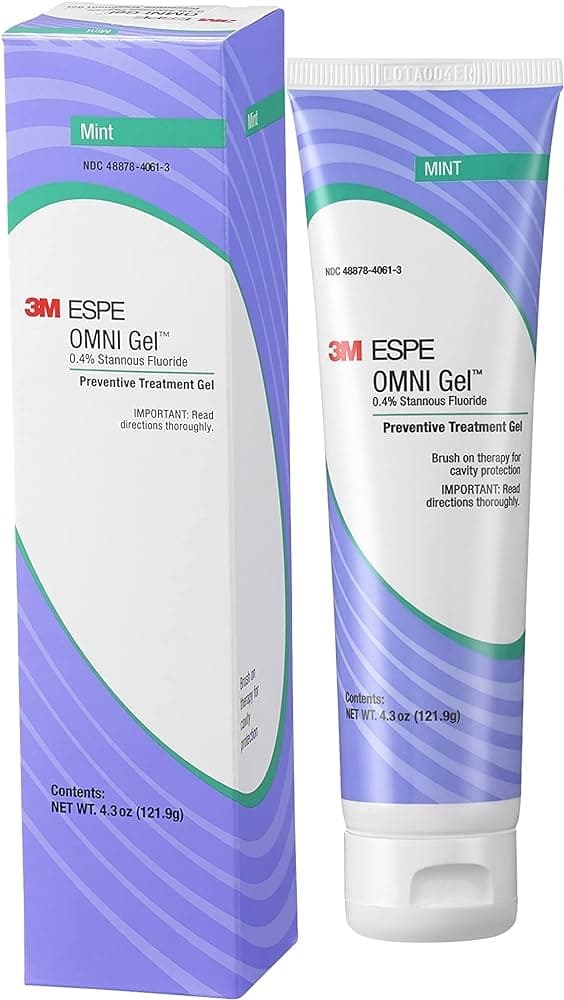 OMNI Gel 0.4% Stannous Fluoride Brush-On Gel, Mint, 4.3 oz Tube, 12106M thumbnail 15