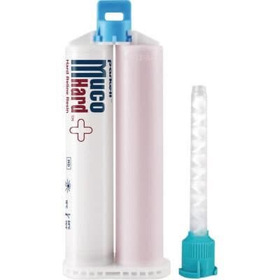 MucoHard+ Hard Denture Reline Resin, Self-Cure, Translucent Pink, 50 ml Split Cartridge with Mixing Tips, S641 thumbnail 18