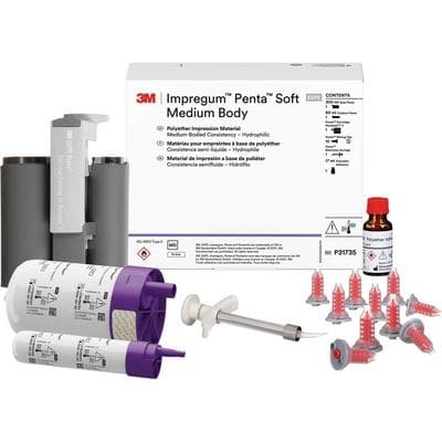 Solventum Penta Soft Medium Body Cartridge for Pentamix 3, Medium Purple, 1/Pkg, P3788 thumbnail 17