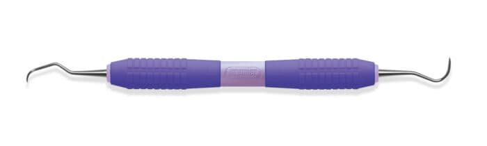 Premier Big Easy Ultralite Double-Ended Sickle Scaler #137, Universal Anterior, Purple Silicone Handle, 1/Pkg, #05692 thumbnail 9