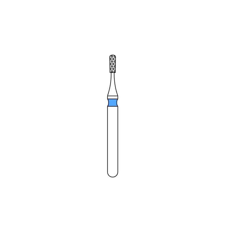 Priva Rotary Instruments Diamond Bur, FG, Pear, Medium Grit, Blue Ring, 0.9 mm Head Diameter, 5/Pkg, 830-009M thumbnail 6