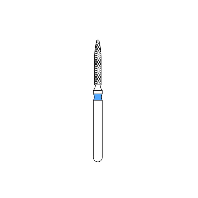 Premier Priva Diamond Burs, 5-Pack, Medium Flame, #862-012M, P862012M - Priva Diamond 5-Pk 862-012M - Image 1
