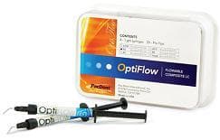 OptiFlow Flowable Composite, Shade A2, 4 x 1 g Syringes with 10 Pre-Bent Needle Tips, Ref 450102 thumbnail 3