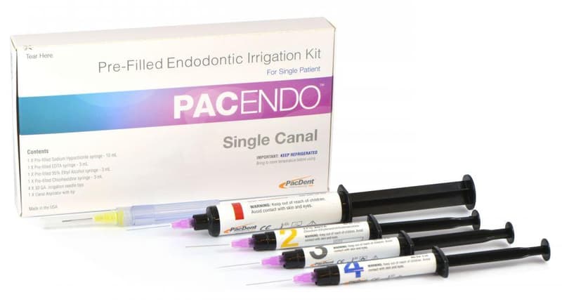 PacEndo™ Endodontic Irrigation Kit - Single Canal, Pre-Filled Syringes, 4/Box, EC-1A thumbnail 5