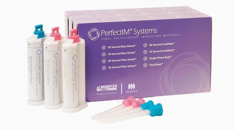PerfectIM Flexi-Velvet VPS Impression Material, 30-Second Set, Cartridge Kit (3 x 50 mL Cartridges + 12 Mixing Tips), 21-300625 thumbnail 11