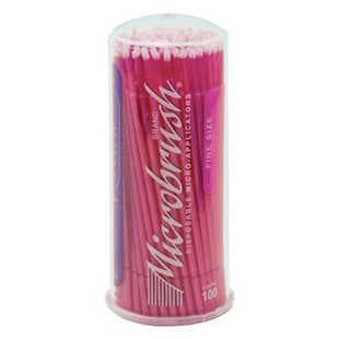 MicroBrush Original Fine Tip Micro Applicators, Pink, 1.5mm, 100/Tube, MFP400-1 - MicroBrush Original Fine Pinlk (100) - Image 1