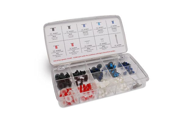 Poli-Pro Disc Composite Polishing System, Intro Kit, 180 Disks & 4 Mandrels, 1/Pk, 2019070 thumbnail 17