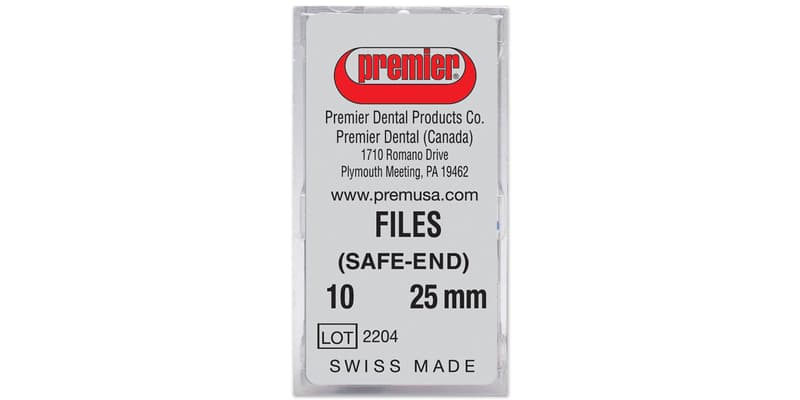 Premier K-Files, Stainless Steel, 25 mm, Size #30, Blue, 6/Pk, 9053236 thumbnail 18