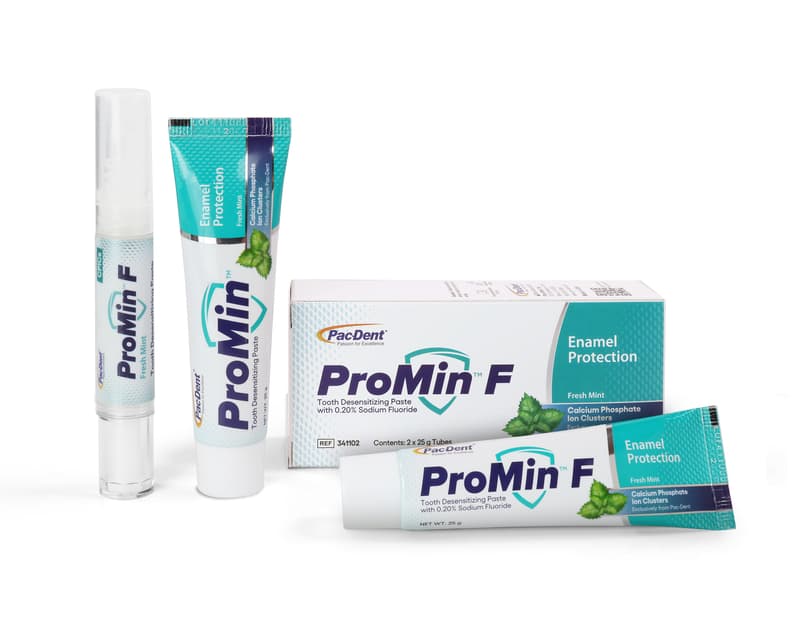 ProMin Tooth Desensitizing Paste, Fresh Mint, Fluoride-Free, 25 g Tube, 20/Pkg, #341101 thumbnail 2