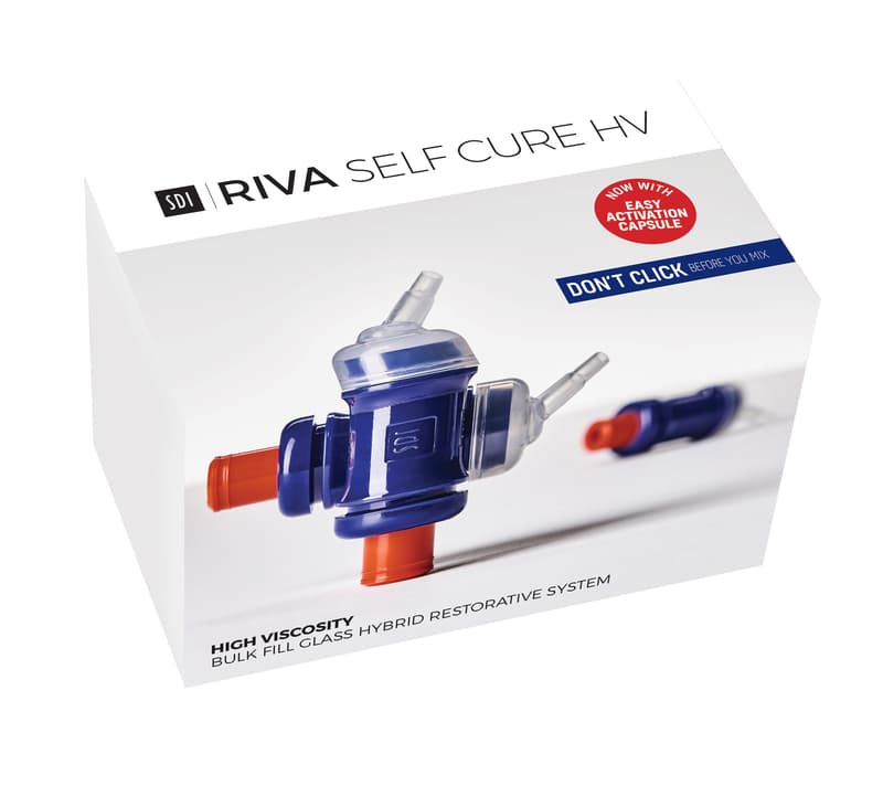 Riva Self Cure HV Capsules, High Viscosity Glass Ionomer Restorative, Shade A1, 50/Box, 8630001 thumbnail 19