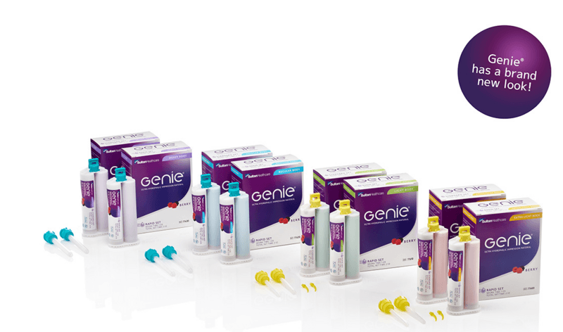 Sultan Genie VPS Light Body Impression Material, Rapid Set, Berry Flavor, Green, 50mL Cartridges, Bulk Pack of 60, #77720 thumbnail 10