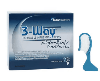 Sultan Three Way Tray Wide Body Posterior, 40/Bx, #33005 thumbnail 2