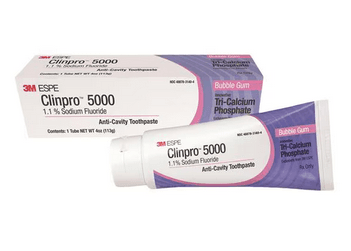 Clinpro 5000 1.1% Sodium Fluoride Anti-Cavity Toothpaste, Spearmint, 4 oz Tube, Rx Only, 12115SM thumbnail 14